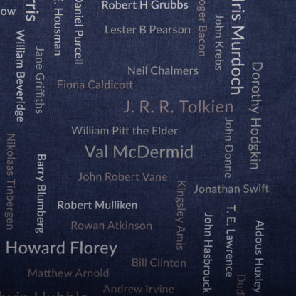 Detail of the Oxford Tea Towel