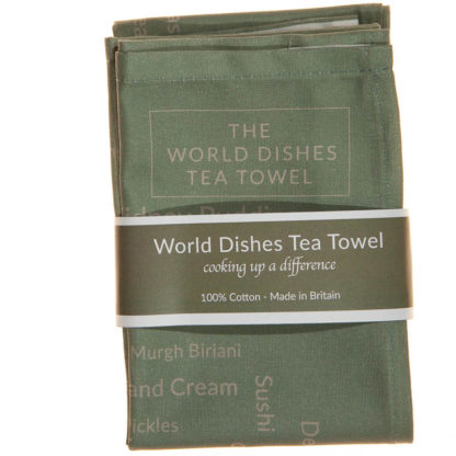 World Dishes Tea Towel