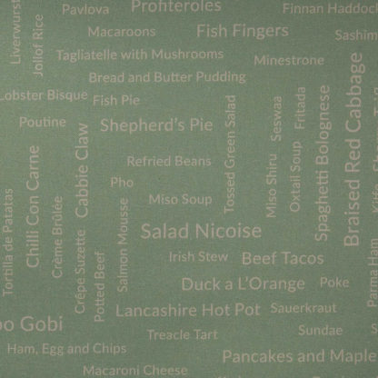 World Dishes Tea Towel Detail